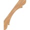 Ekena Millwork 5 1/2"W x 24"D x 32"H Olympic Smooth Knee Brace, Western Red Cedar BRC06X24X32OLY00SWR - alternate 2